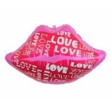Воздушный шар Lips Love, 62 x 38 см цена и информация | Шарики | 220.lv