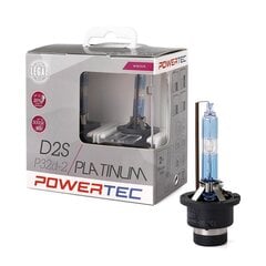 Powertec Platinum +130% D2S DUO Ksenona spuldze 2 gab. cena un informācija | Auto spuldzes | 220.lv