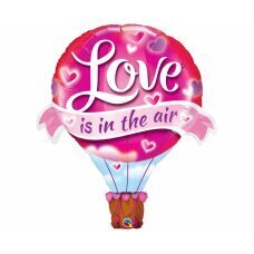 Folija balons 42 QL SHP, mīlestība ir gaisā cena un informācija | Baloni | 220.lv