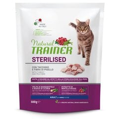 NT CAT STERILISED TURKEY 300 G - Pilnvertīga sausā barība ar tītaru pieaugušiem sterilizētiem kaķiem цена и информация | Сухой корм для кошек | 220.lv