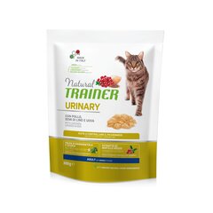 NATURAL TRAINER URINARY ADULT WITH CHICKEN - sausā barība ar vistu pieaugušiem kaķiem ar urīnceļu slimībām 300 g cena un informācija | Sausā barība kaķiem | 220.lv