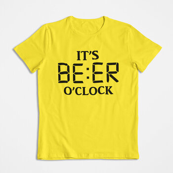 T-krekls "It's beer o'clock" cena un informācija | Oriģināli T-krekli | 220.lv