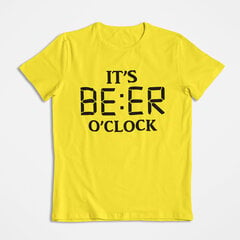 Футболка "It's beer o'clock" цена и информация | Оригинальные футболки | 220.lv