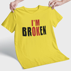 T-krekls "I'm broken" cena un informācija |  Oriģināli T-krekli | 220.lv