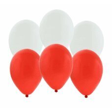 Balons sarkanbalts, PZPN 10 gab. cena un informācija | Baloni | 220.lv
