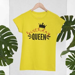 Sieviešu krekls "Birthday queen" cena un informācija | Oriģināli T-krekli | 220.lv
