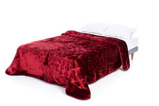 Pleds-gultas pārklājs Bordo, 200x240 cm cena un informācija | Gultas pārklāji, pledi | 220.lv