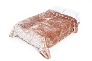 Pleds-gultas pārklājs Kakao krāsa, 200x240 cm cena un informācija | Gultas pārklāji, pledi | 220.lv