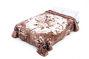 Pleds-gultas pārklājs Ar ziediem, 160x210 cm cena un informācija | Gultas pārklāji, pledi | 220.lv
