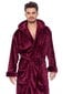 Peldmētelis ar kapuci vīriešiem Elite Bamboo, bordo cena un informācija | Vīriešu halāti, pidžamas | 220.lv