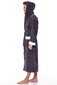 Peldmētelis vīriešiem Elite Bamboo, pelēks цена и информация | Vīriešu halāti, pidžamas | 220.lv