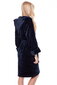 Bambusa šķiedras halāts ar kapuci sievietēm Angora Bamboo, zils cena un informācija | Sieviešu halāti | 220.lv