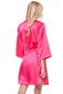 Mākslīgā zīda halāts - peņuārs sievietēm Jasmin 406, rozā cena un informācija | Sieviešu halāti | 220.lv