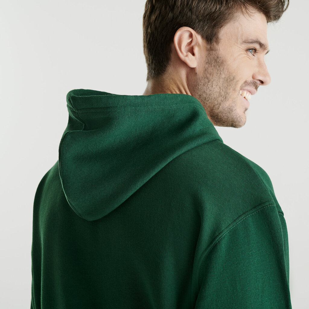Hoodie Džemperis ar kapuci CAPUCHA MELNS cena un informācija | Vīriešu džemperi | 220.lv