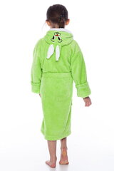 Bērnu peldmētelis Elite Bamboo, zaļš cena un informācija | Halāti, naktskrekli, pidžamas meitenēm | 220.lv