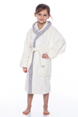 Bērnu peldmētelis Elite Bamboo, balts цена и информация | Пижамы, халаты для девочек | 220.lv