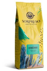 Кофе SORPRESO CREME (1кг) цена и информация | Кофе, какао | 220.lv