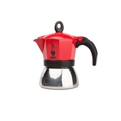 MOKA kanniņa Bialetti Induction 4 tasītēm, sarkana cena un informācija | Bialetti Mājsaimniecības preces | 220.lv