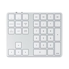 Клавиатура от Satechi, беспроводная, цифровая, расширенная, серебристый цена и информация | Клавиатуры | 220.lv