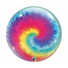 Folijas balons 22 collu QL, burbulīšu krāsas virpuļi cena un informācija | Baloni | 220.lv