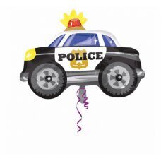 Воздушный шар фольгированный 24 &amp;quot;SHP Police Car цена и информация | Шарики | 220.lv