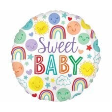 Standarta Sweet Baby ikonas folijas balons S40, iepakots цена и информация | Шарики | 220.lv