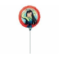Воздушный шар из фольги Мулан, 9 дюймов, круг A20 Bulk цена и информация | Шарики | 220.lv