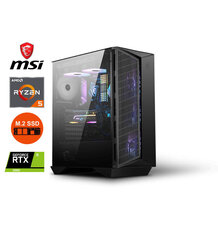 MSI GunGir 110M Ryzen 7 5700G 8GB 512GB SSD M2 RTX 2060 6GB Windows 10 Stacionārais dators cena un informācija | Stacionārie datori | 220.lv