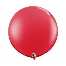 Воздушный шарик QL 36 &amp;quot;, пастель рубиново-красный / 2 шт. цена и информация | Шарики | 220.lv
