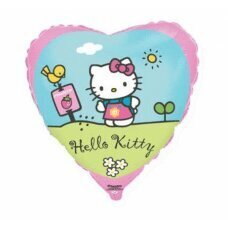 Folija balons 18 FX Hello Kitty in the Garden, iepakots цена и информация | Baloni | 220.lv