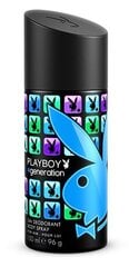 Dezodorants Playboy Generation For Him 150 ml cena un informācija | Parfimēta vīriešu kosmētika | 220.lv