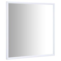 vidaXL spogulis, 40x40 cm, balts cena un informācija | Spoguļi | 220.lv