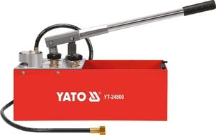 Spiediena pārbaudes sistēma YATO 50 BAR 12L, YT-24800 cena un informācija | Rokas instrumenti | 220.lv