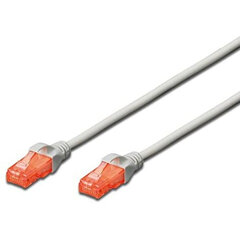 Kabelis Ethernet LAN Ewent EW-6U-150 15 m Balts cena un informācija | Kabeļi un vadi | 220.lv