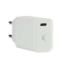 USB lādētājs KSIX Balts cena un informācija | Lādētāji un adapteri | 220.lv
