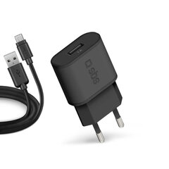 Sienas Lādētājs SBS TETRKITMIC1ASTD Micro USB 2.0 1000 mAh cena un informācija | Lādētāji un adapteri | 220.lv