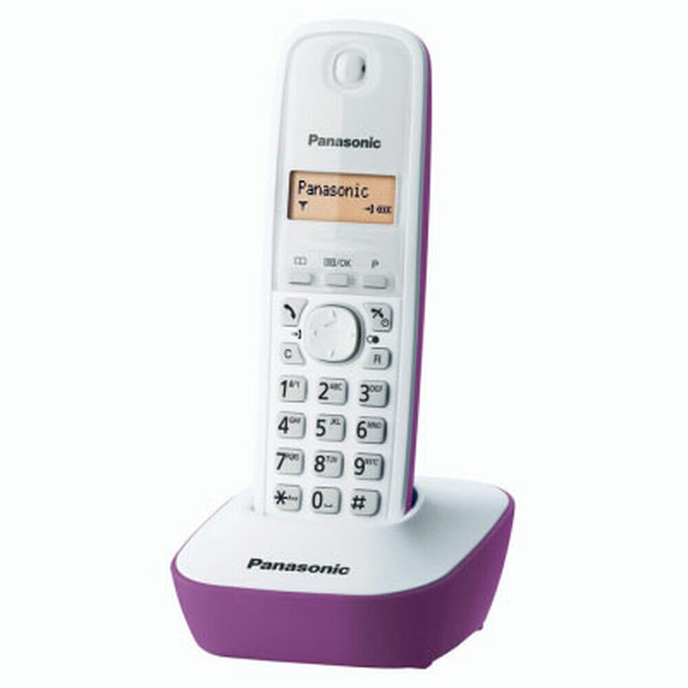Panasonic KX-TG1611FRF, dažādu krāsu cena un informācija | Stacionārie telefoni | 220.lv