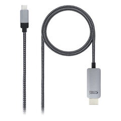 Nano Cable USB C - HDMI 4K HDR cena un informācija | Savienotājkabeļi | 220.lv