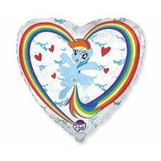 Folija balons 18 FX - My Little Pony - Mākoņi, iepakots cena un informācija | Baloni | 220.lv