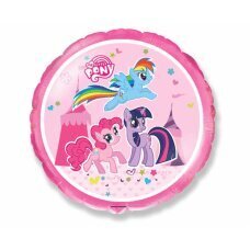 Folija balons 18 FX Little Pony (RND), iepakots цена и информация | Baloni | 220.lv