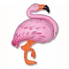 Воздушный шар фольгированный 24 &amp;quot;FX Flamingo, в упаковке. цена и информация | Шарики | 220.lv