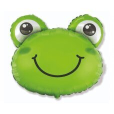 Folija balons 24 FX Froggy, zaļš, iepakots cena un informācija | Baloni | 220.lv