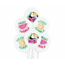 Воздушные шары D11 Hello Summer, 6 шт. цена и информация | Шарики | 220.lv