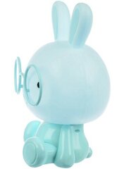 Galda lampa LED Bunny, zila, 23cm cena un informācija | Lampas bērnu istabai | 220.lv