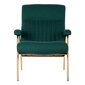 Krēsls DKD Home Decor, 69x90x90 cm, zaļš cena un informācija | Atpūtas krēsli | 220.lv