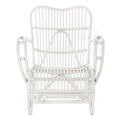 Кресло DKD Home Decor, 75x85x85 см, белое цена и информация | Садовые стулья, кресла, пуфы | 220.lv