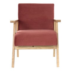Krēsls DKD Home Decor, 61x63x77 cm, sarkans cena un informācija | Atpūtas krēsli | 220.lv