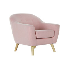 Кресло DKD Home Decor, 81x80x80 см, розовое цена и информация | Кресла в гостиную | 220.lv