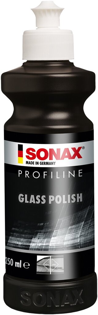 SONAX PROFILINE Glass Polish, Stikla pulēšanas pasta, 250 ml цена и информация | Auto ķīmija | 220.lv