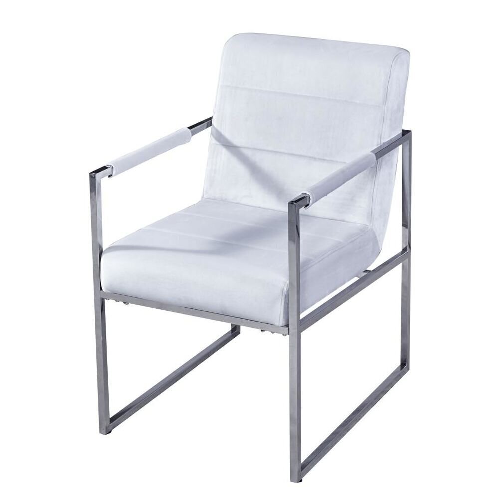 Krēsls DKD Home Decor, 75x57x92 cm, balts cena un informācija | Virtuves un ēdamistabas krēsli | 220.lv